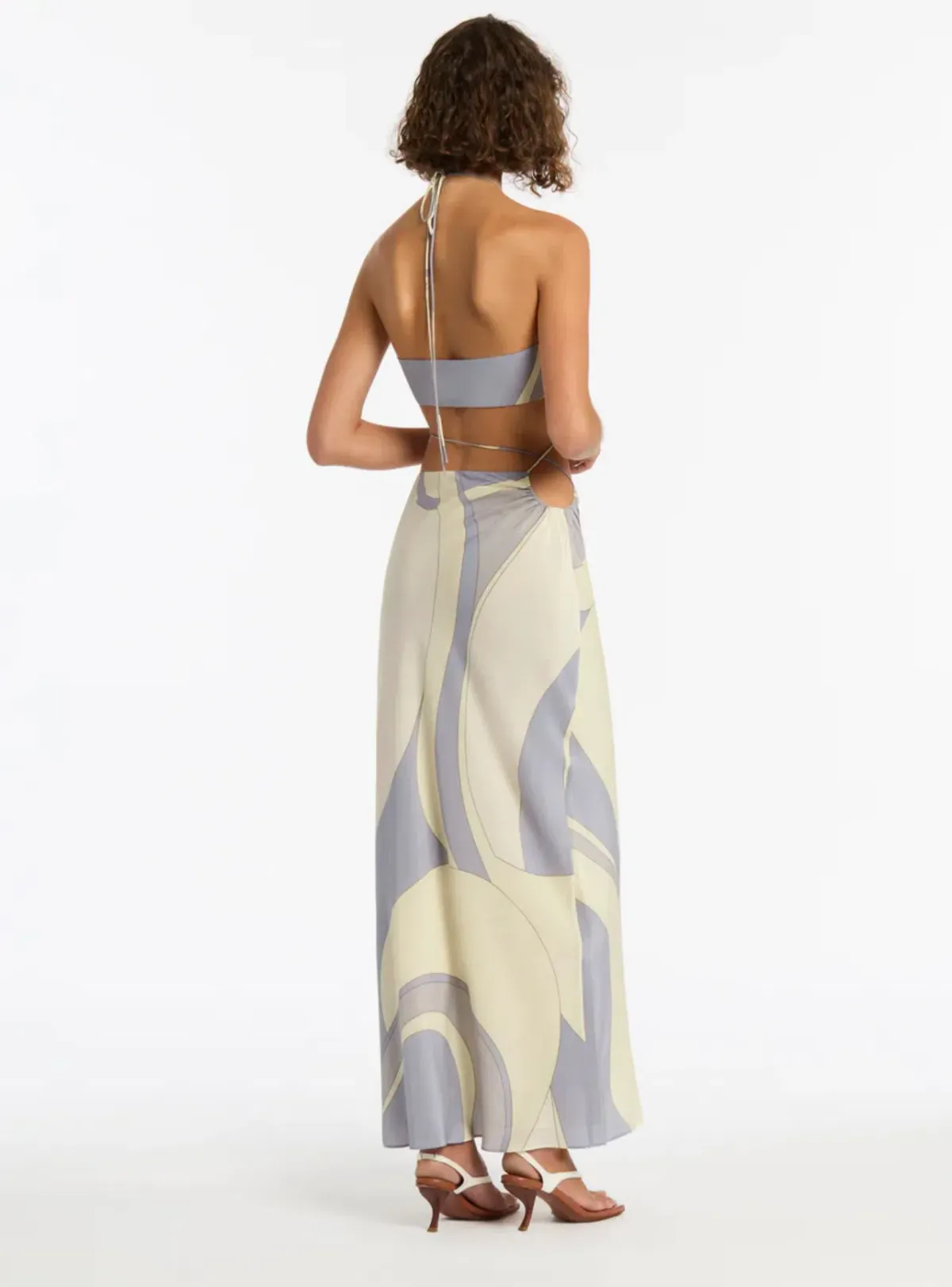 Sir the Label Adrianna Deconstructed Dress Multi Size 6 - Image 2