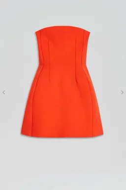 Scanlan Theodore crepe knit peplum dress for rent on The Volte - image 4
