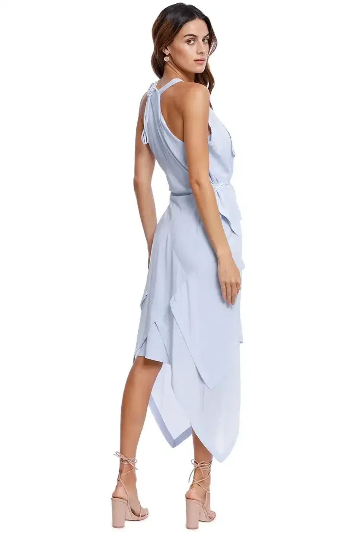 KITX Puzzle Block System Dress in Lavender Blue Size 8 - Image 3