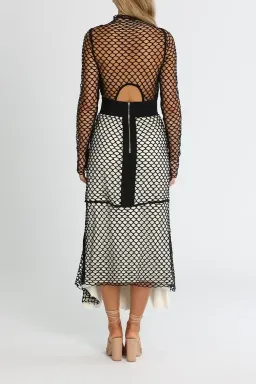 KITX Net Dress in Black Size 8 for rent on The Volte - image 3