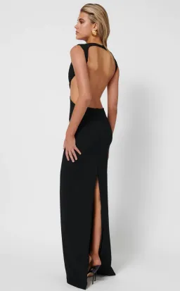 Effie Kats Valencia Gown Black Size 8 for rent on The Volte - image 2