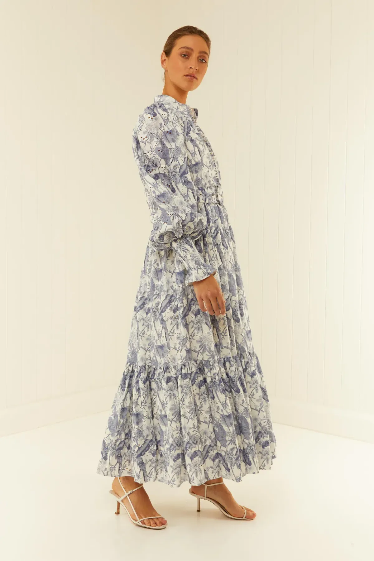 Palm Noosa Royal Flush Dress Jungle Blue Size 12 - Image 2