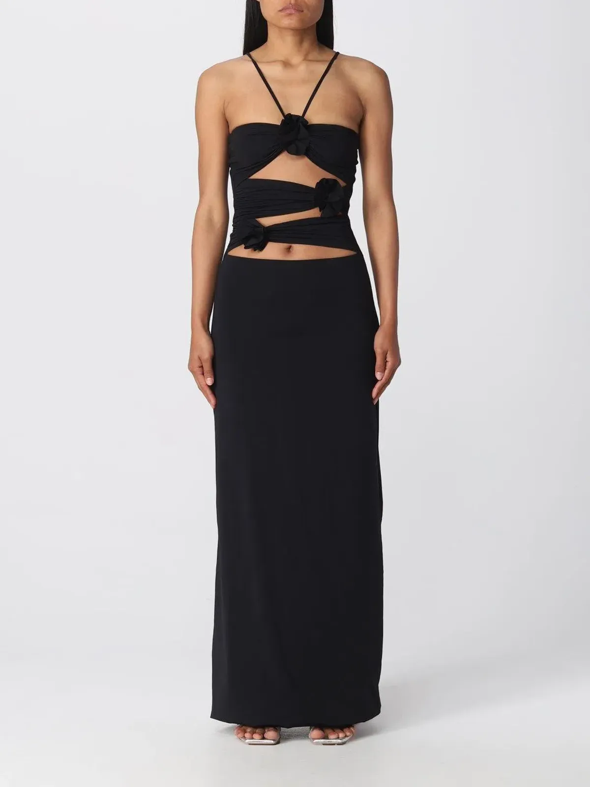 Maygel Coronel Veranera Midi Dress Black Size 8  - Image 1