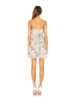 Zimmermann Verity Scallop Short Dress Print Size 2/ AU 12 for rent on The Volte - image 3