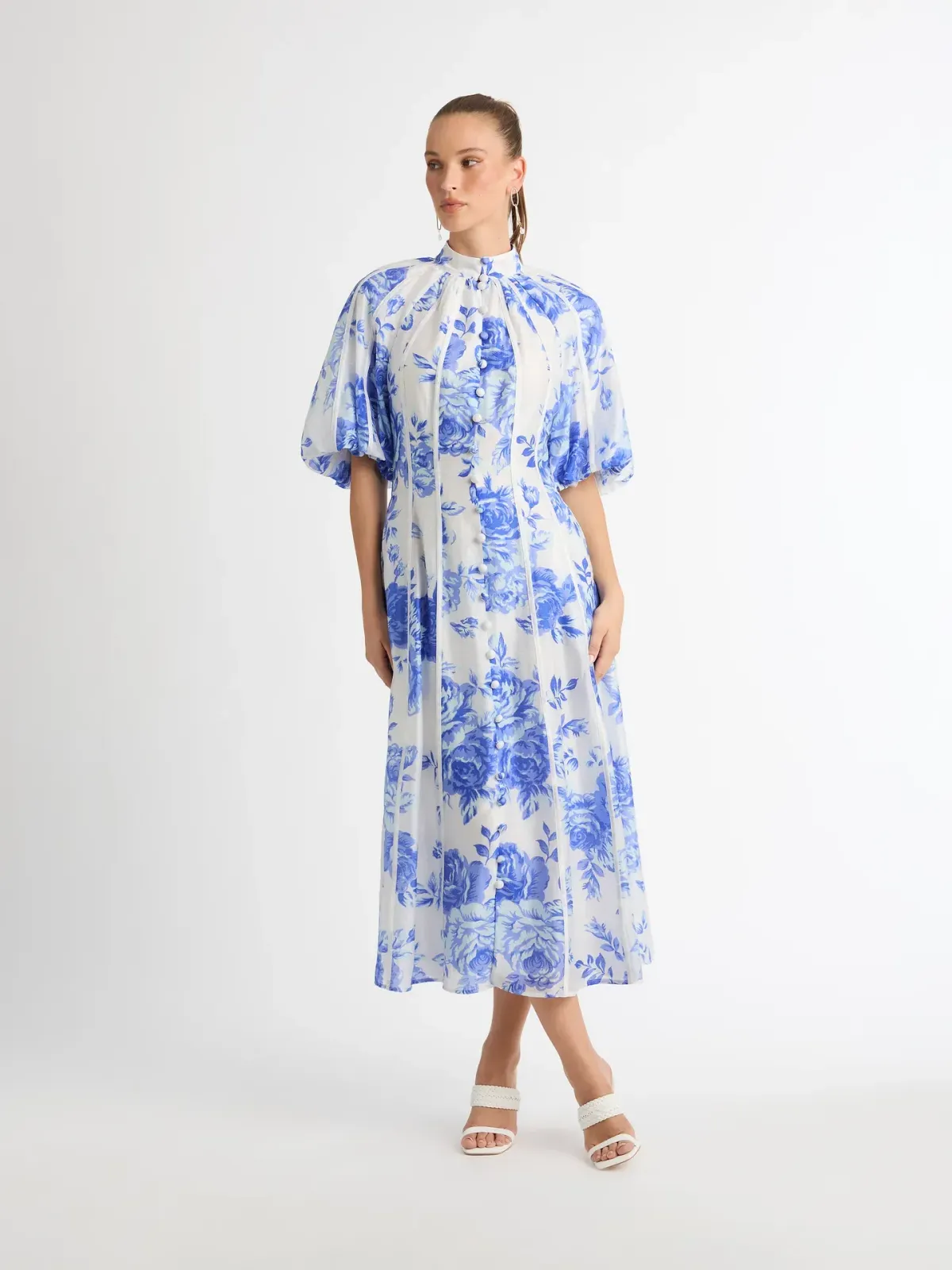 Sheike Spring Romance Maxi Dress Multi Size 10 - Image 3