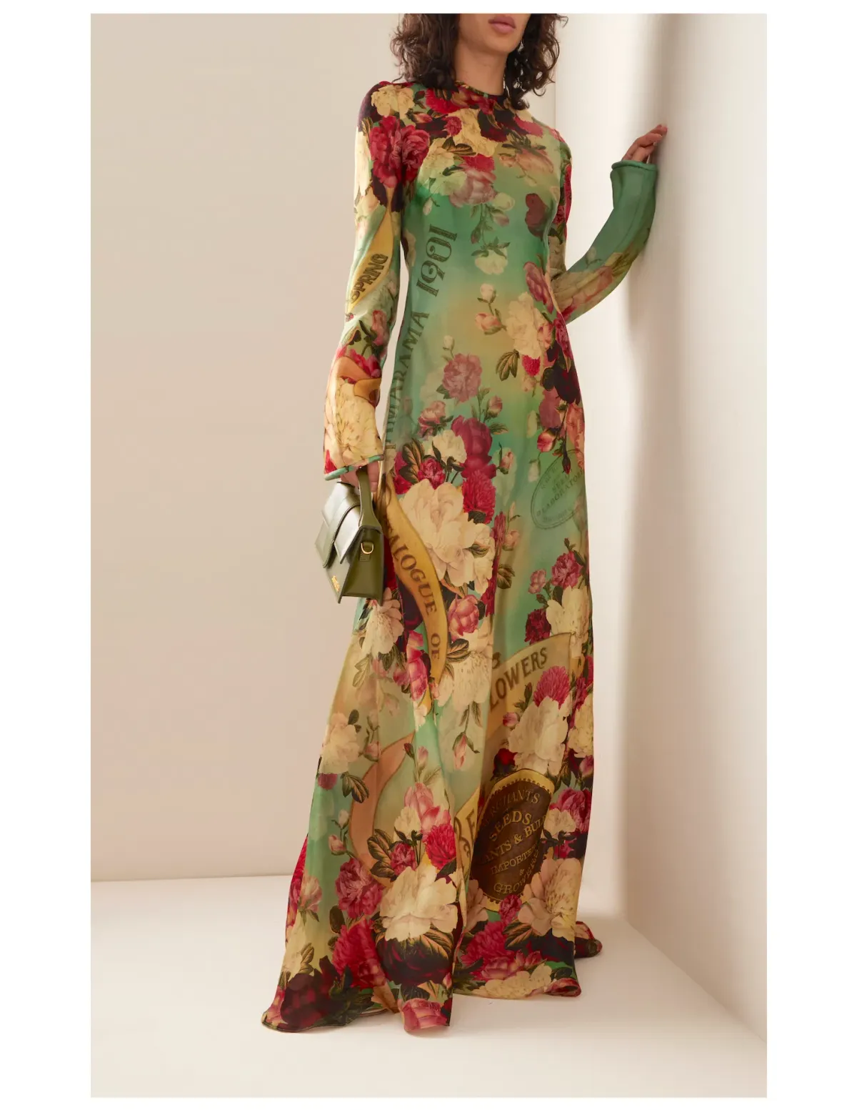 Zimmermann Wonderland Bias Slip Dress Floral Size 2 / AU 12 - Image 1