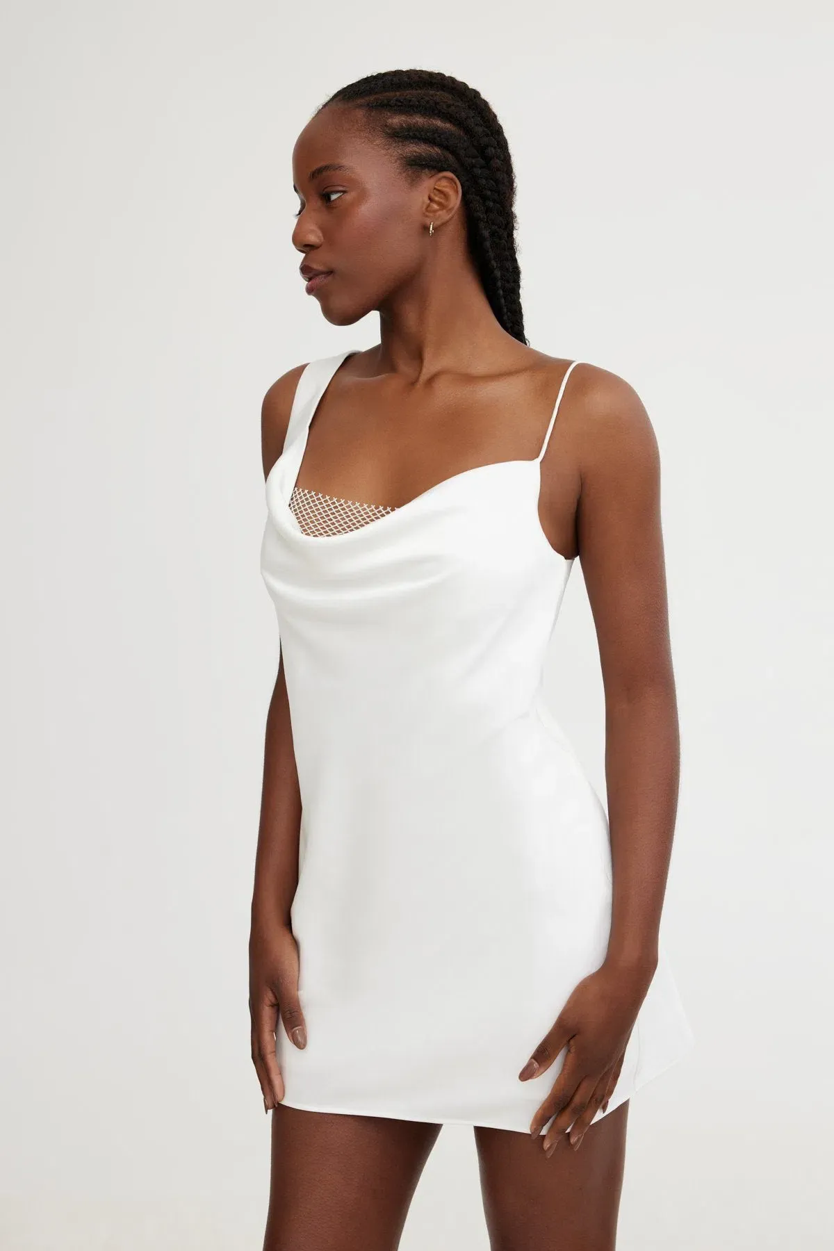 Significant Other Elodie Mini Dress Ivory Size 8  - Image 2