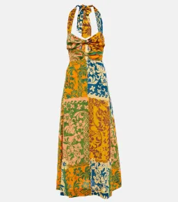 Alemais Archie Midi Dress Printed Size AU 6  for rent on The Volte - image 4