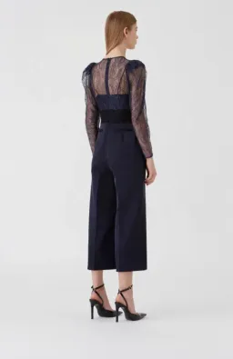 Camilla & Marc Harper Jumpsuit Navy Size 10 for rent on The Volte - image 2