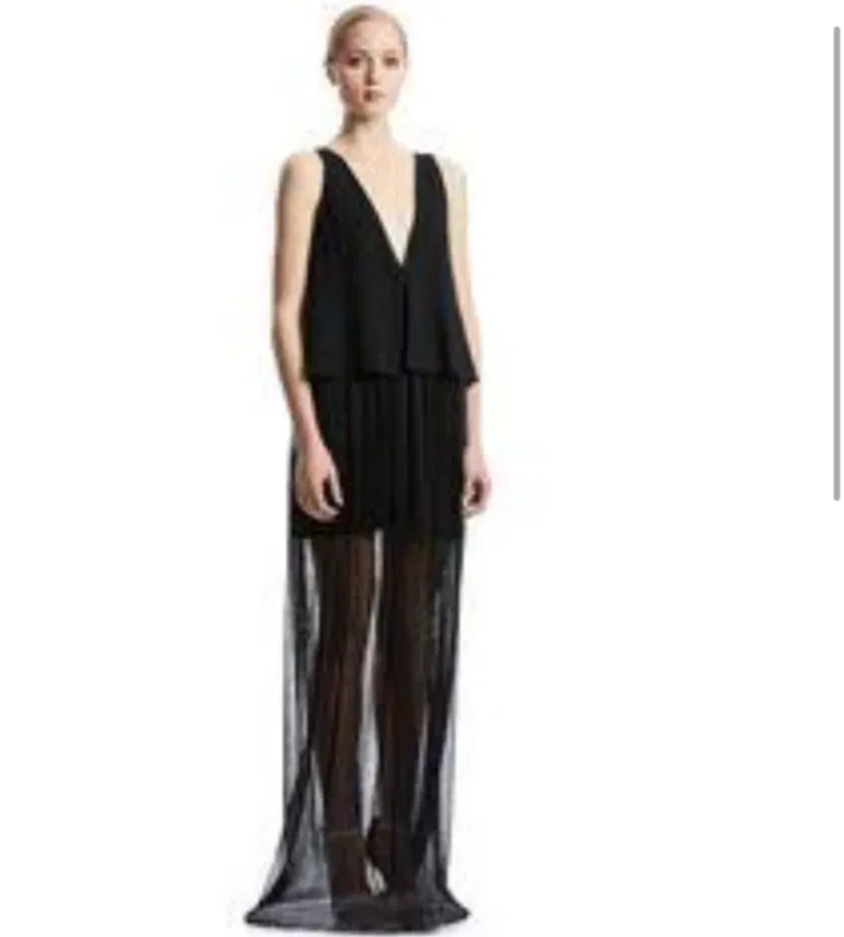 Scanlan Theodore Dress Navy & Black Size 6 - Image 2