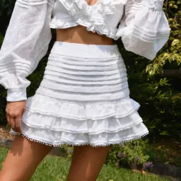 Mackenzie Mode In the Clouds Set White Size 8   for rent on The Volte - image 3