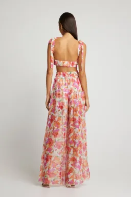 Sofia the Label Saskia Pant and Bralette Floral Print Size 8  for rent on The Volte - image 3