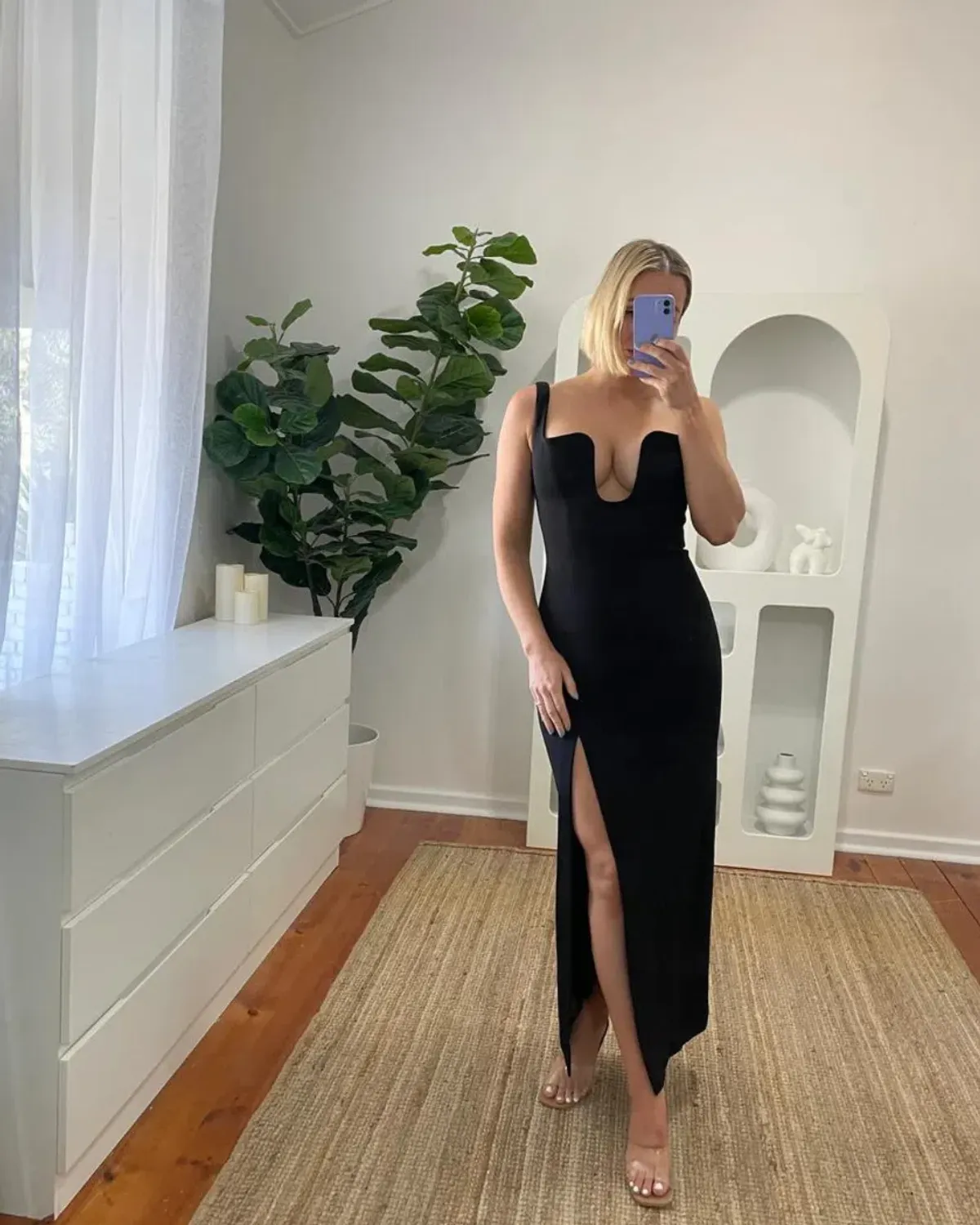 MISHA Franka Dress Black Size 8 - Image 2