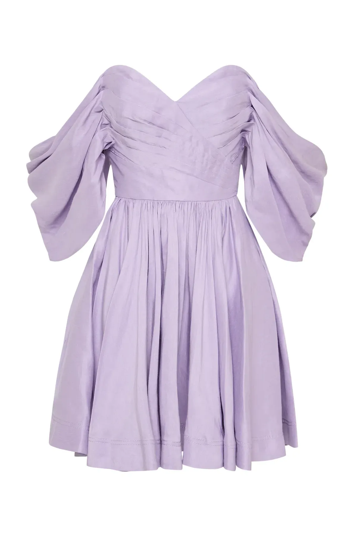 Aje Zorina Sweetheart Mini Dress Lilac Size 8 - Image 6