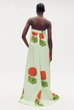 Oroton Posie Geranium Print Gown Floral Size 8 for rent on The Volte - image 2