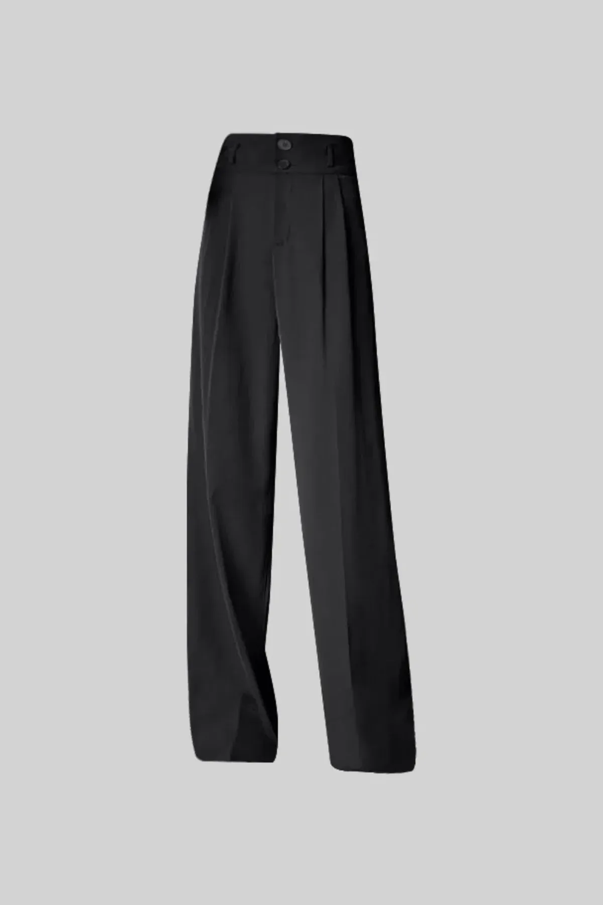 Sierra Darien Cut Out Shoulder Jacket and High Waist Loose Pants Set Black Size M / AU 10 - Image 10