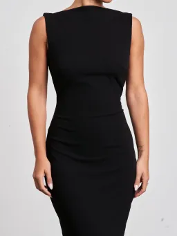 Effie Kats Verona Gown Black Size L / AU 12 for rent on The Volte - image 2