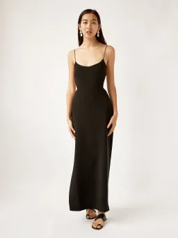 Christopher Esber Redux Backless Dress Black Size 12  for rent on The Volte - image 1