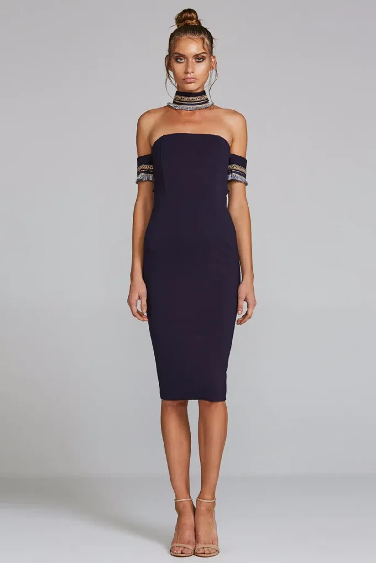 Eliya the Label Amrah Dress Navy Size  - Image 1