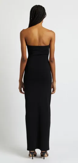 Christopher Esber Salacia Wire Column Strapless Dress Black Size XS / AU 6 for rent on The Volte - image 2