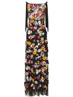 Rachel Gilbert Lolo Applique Floral Gown for rent on The Volte - image 4