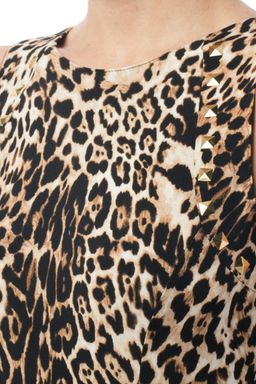 JOSEPH RIBKOFF Leopard print maxi dress for rent on The Volte - image 4