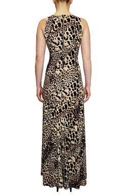 JOSEPH RIBKOFF Leopard print maxi dress for rent on The Volte - image 5