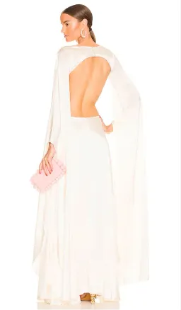 Cult Gaia Jasmin Dress White Size 8 for rent on The Volte - image 3