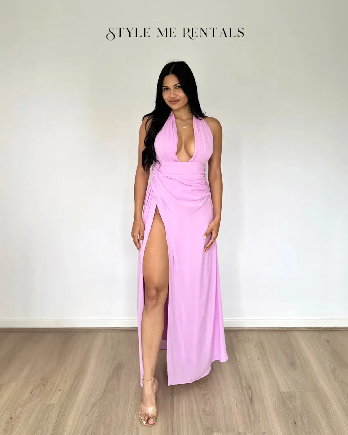 Calia Collection Antonia Dress Soft Pink Size 12 - Image 4