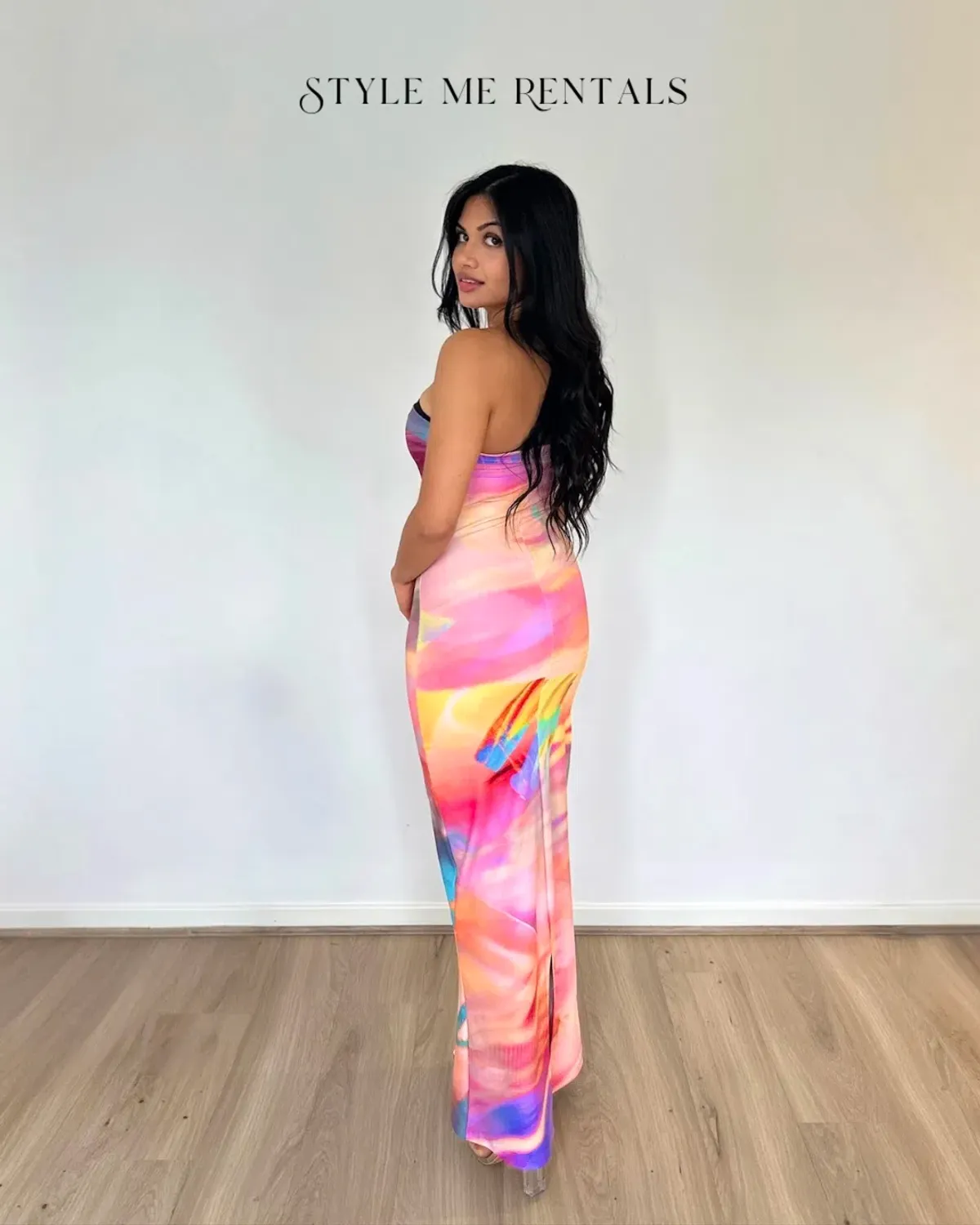 HNTR the Label Lotus Maxi Sunset Dress Size 10 - Image 3