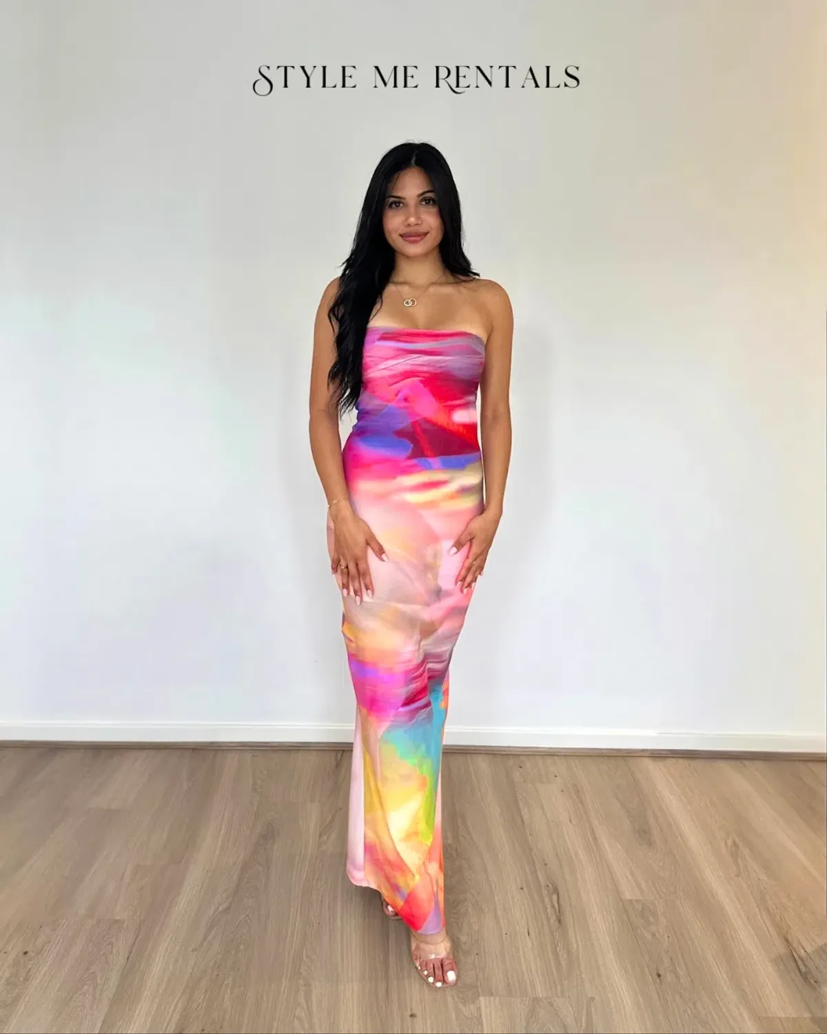 HNTR the Label Lotus Maxi Sunset Dress Size 10 - Image 2