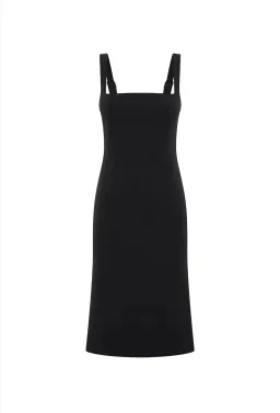 Camilla And Marc  Ilona Midi Dress Black Size 12 for rent on The Volte - image 5