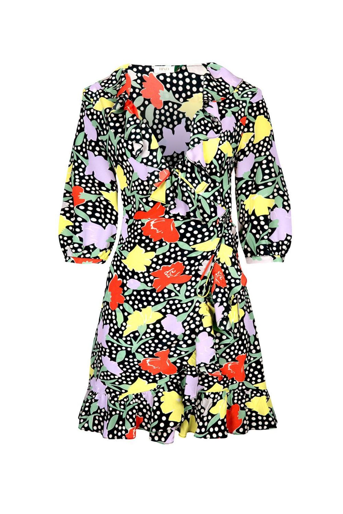 Rixo London- Abigail Polka Dot Garden Dress - Image 1