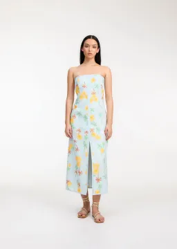 Roame Amulet Dress in Positano Size 8  for rent on The Volte - image 1