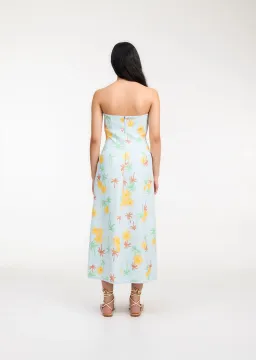 Roame Amulet Dress in Positano Size 8  for rent on The Volte - image 2