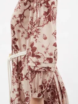 Alemais Heather Tie Shoulder Midi Dress Floral Size AU 6 for rent on The Volte - image 4