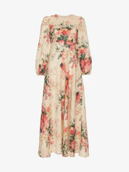 Zimmermann Laelia Linen Maxi Dress Floral Size 2 / AU 12 for rent on The Volte - image 4