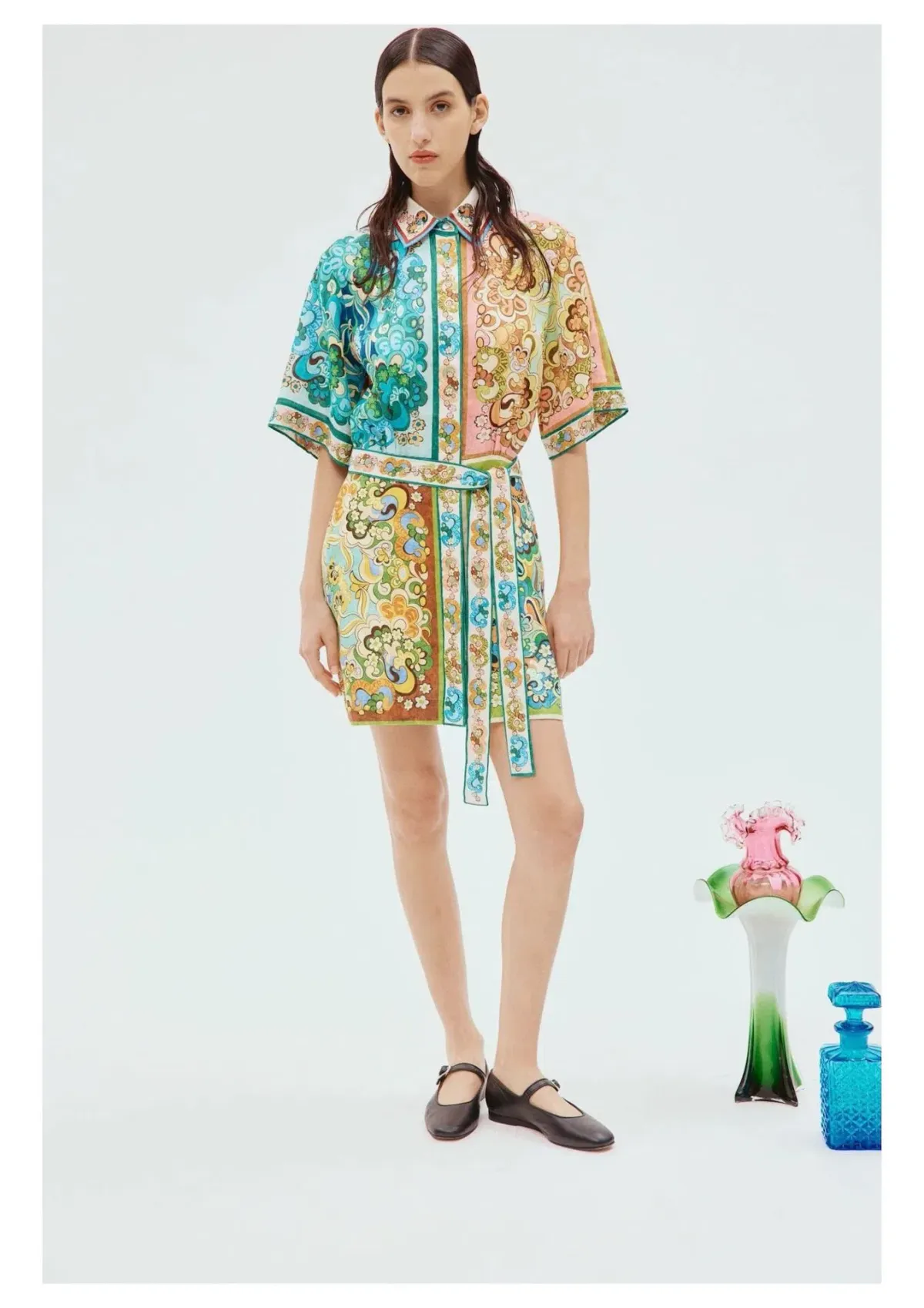 Alémais Dreamer Mini Dress Multi Size 6 - Image 1