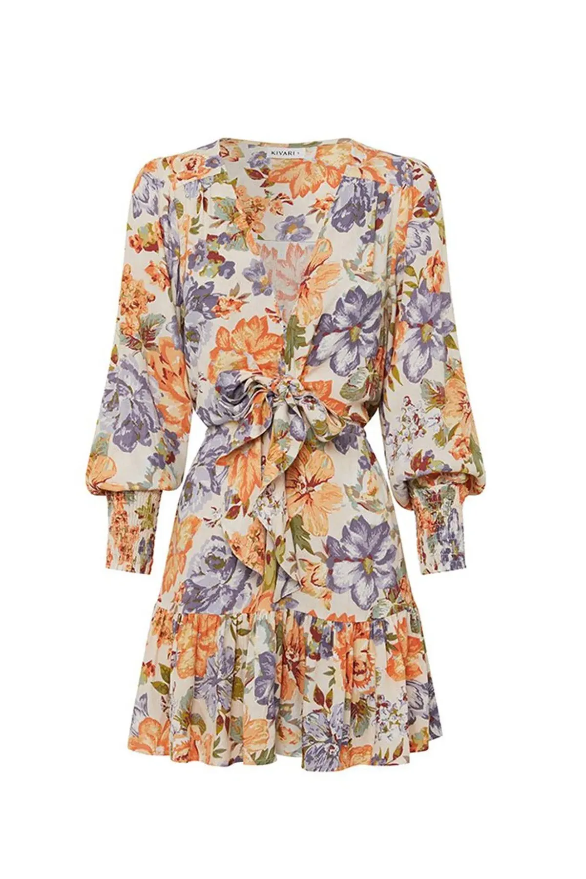 Kivari Aster Mini Dress Floral Size XS/Au 6 - Image 3
