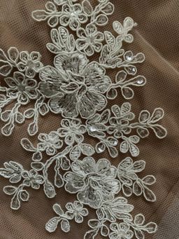 Winona Belle Lace Multi Strap Bodycon Dress in White Size 8 for rent on The Volte - image 4