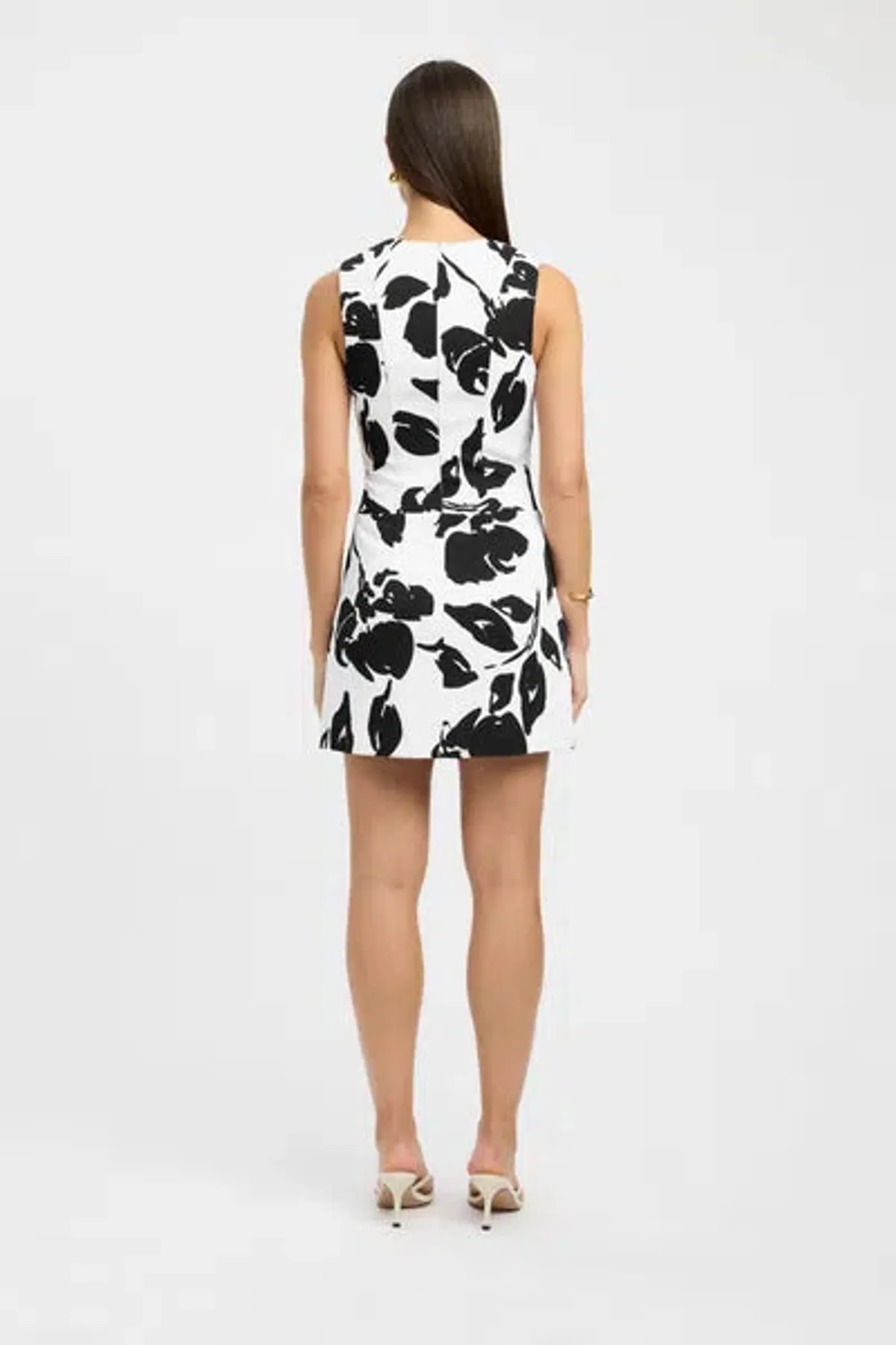 Kookai Luna Corset Dress Print Size 8 - Image 2