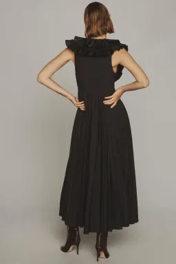 Acler Elsher Maxi Dress Black Size 8  for rent on The Volte - image 3