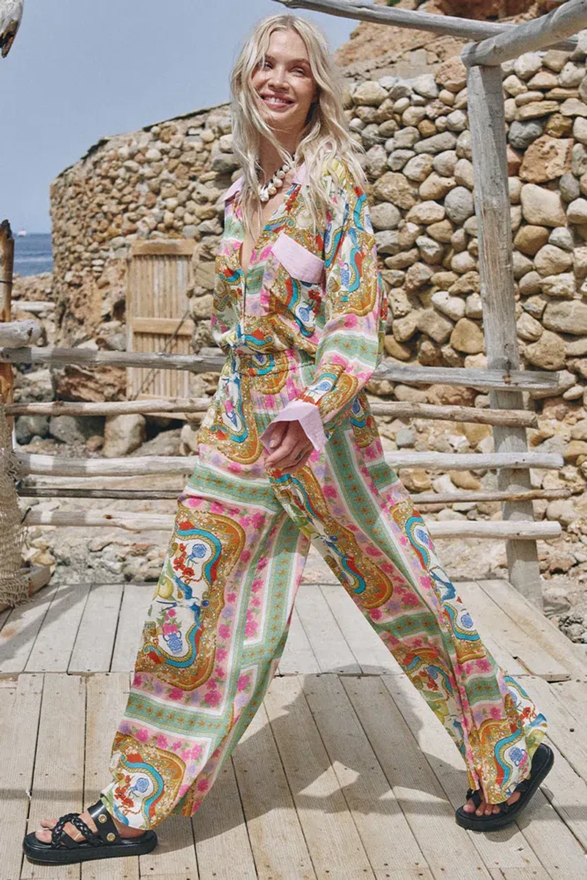 Spell Maddelena Pant Multi Size XS / AU 6 - Image 2