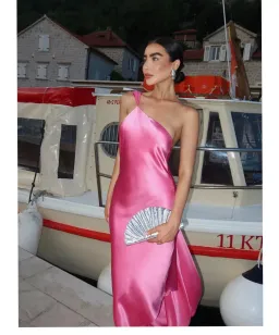 Cult Gaia Trysta Dress Rosado Pink Size S / AU 8 for rent on The Volte - image 7