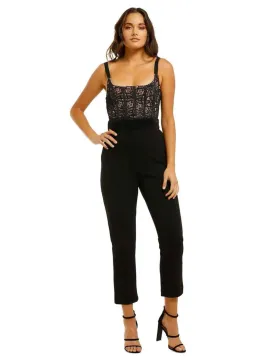 Misha Ariella Pantsuit Black Size 10/M for rent on The Volte - image 1