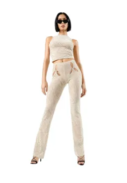 I.AM.GIA Amina Top and Pant Tan Size XS / AU 6 for rent on The Volte - image 1