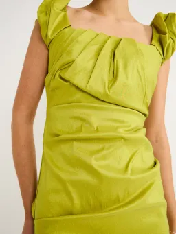 Rachel Gilbert Kalina Gown In Green Size AU 6 for rent on The Volte - image 3