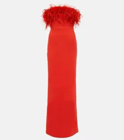 Rebecca Vallance Scarlett Strapless gown for rent on The Volte - image 2