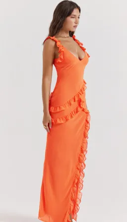 House of CB Pixie Dress - Orange for rent on The Volte - image 2
