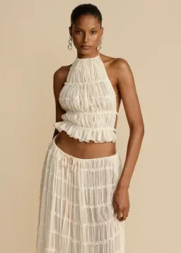 Arcina Ori Juliette Halter And Skirt Set In Size Small/Au 8 for rent on The Volte - image 4